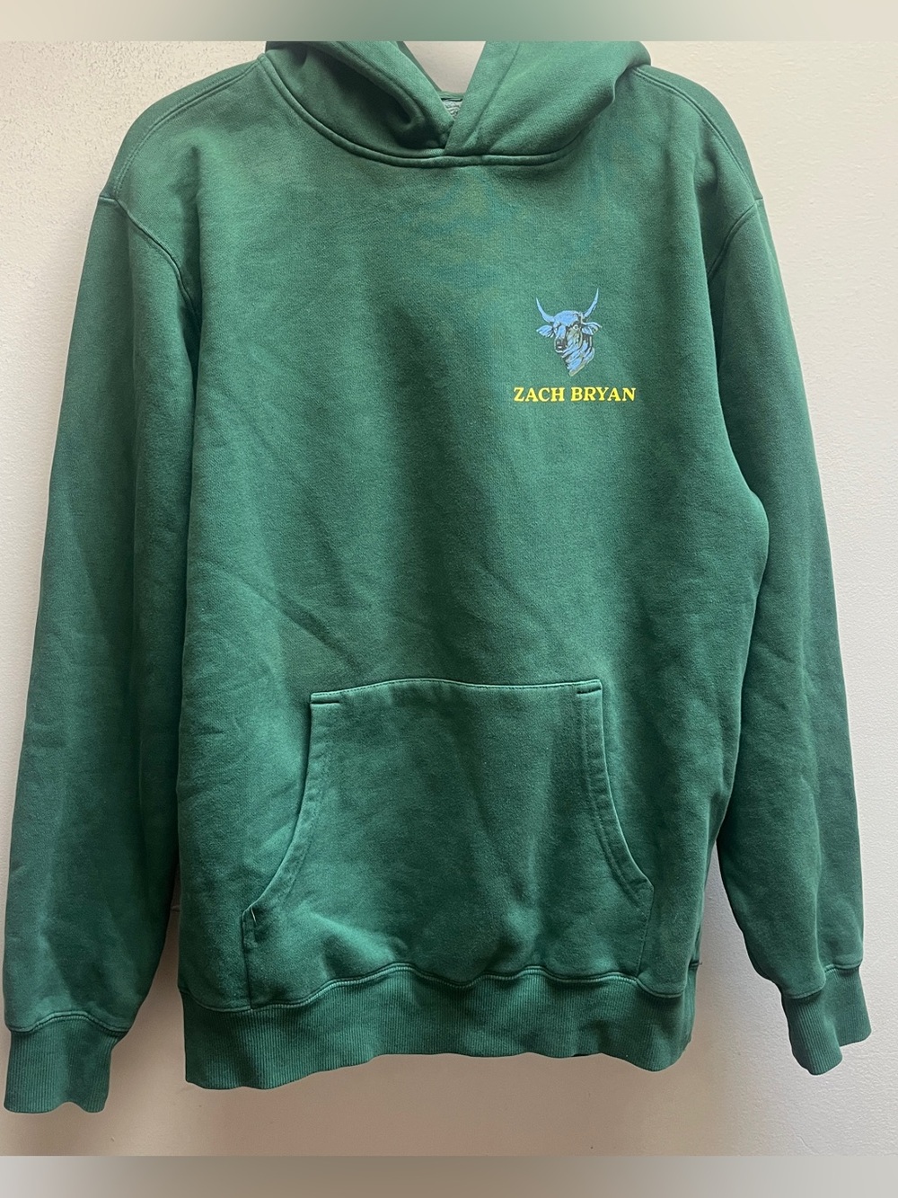 Zach Bryan Burn Burn Burn World Tour Concert Heavyweight Oversized Hoodie M